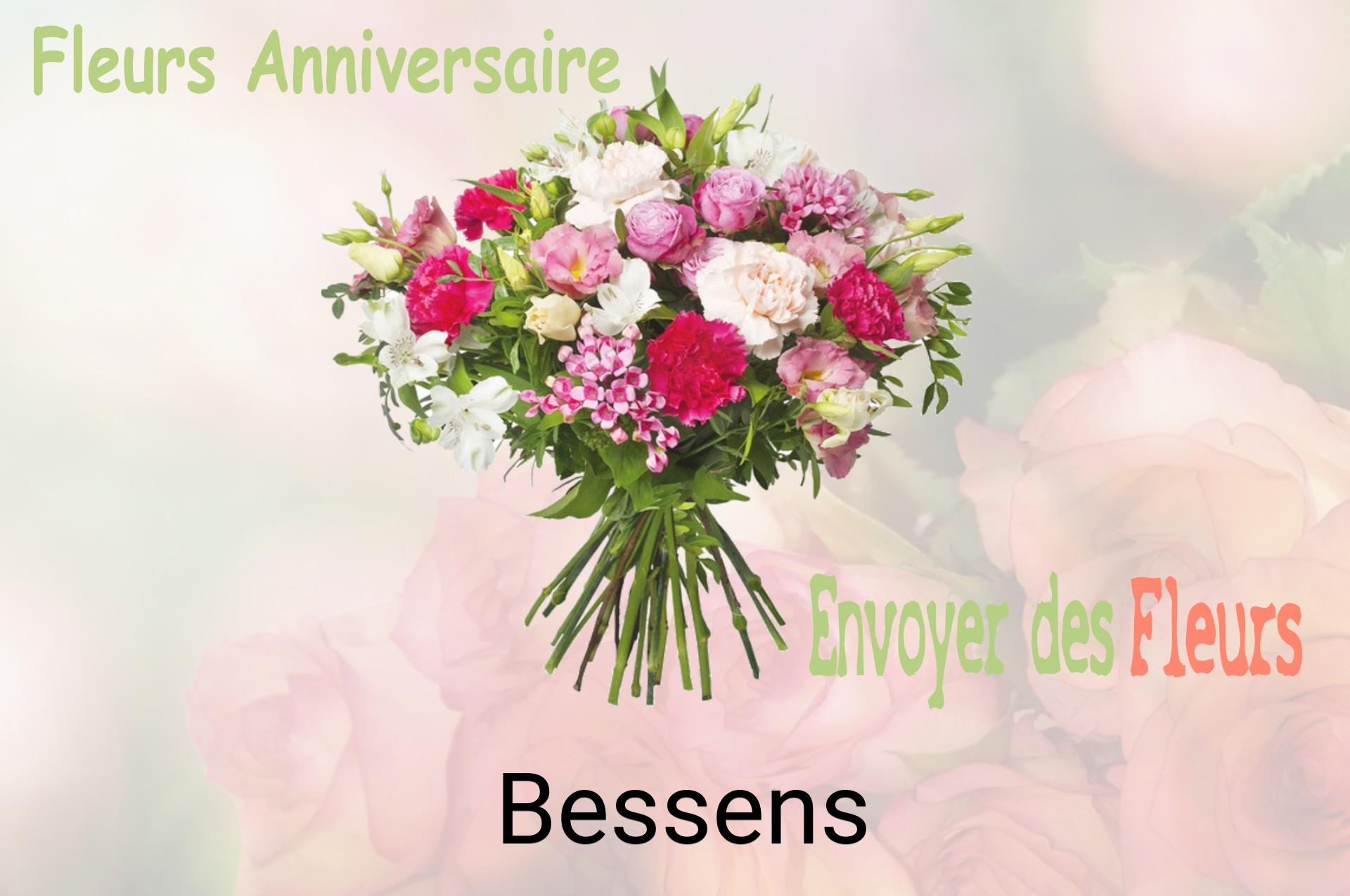 Bouquet de fleurs d’anniversaire livré à Bessens