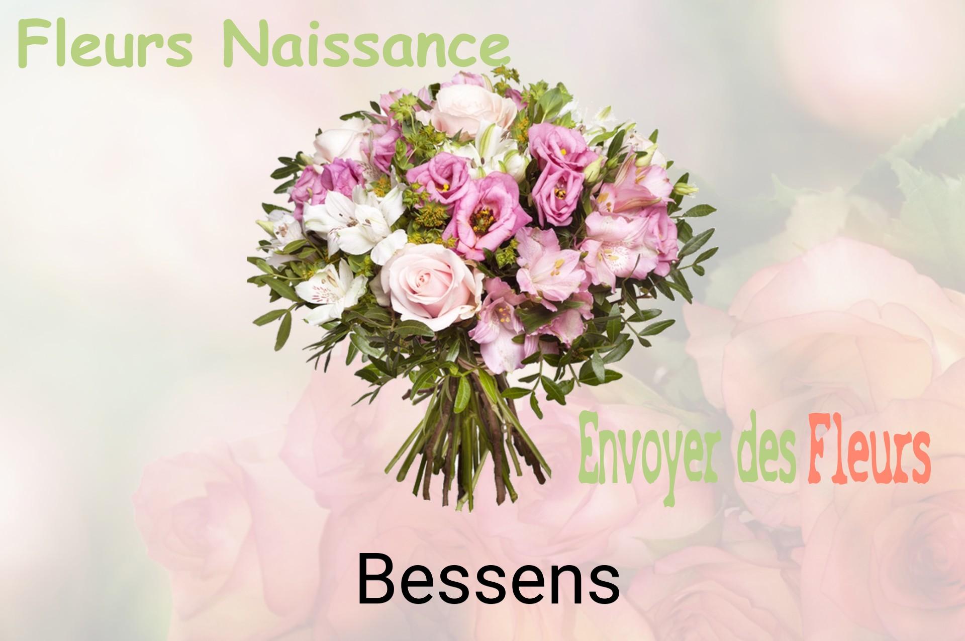 Bouquet de fleurs de naissance livré à Bessens